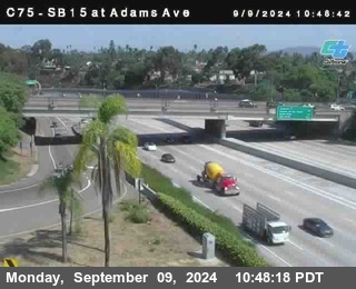 SB 15 at Adams Ave (On Ramp)