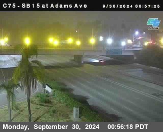 SB 15 at Adams Ave (On Ramp)