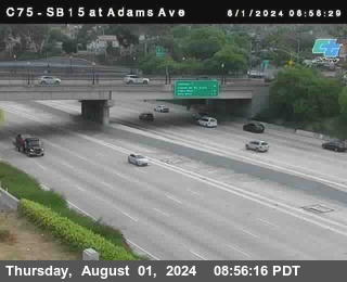 SB 15 at Adams Ave (On Ramp)