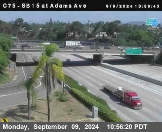 SB 15 at Adams Ave (On Ramp)