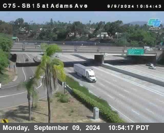 SB 15 at Adams Ave (On Ramp)