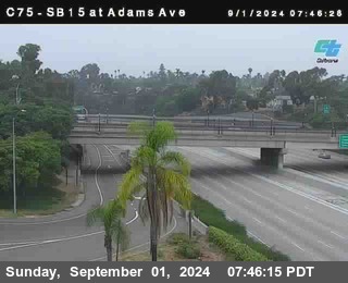 SB 15 at Adams Ave (On Ramp)