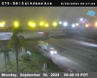 SB 15 at Adams Ave (On Ramp)