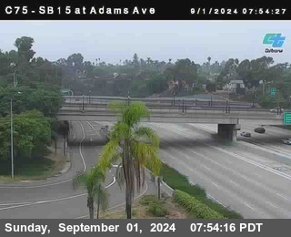 SB 15 at Adams Ave (On Ramp)