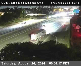 SB 15 at Adams Ave (On Ramp)