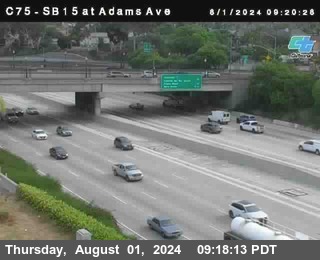 SB 15 at Adams Ave (On Ramp)