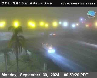 SB 15 at Adams Ave (On Ramp)