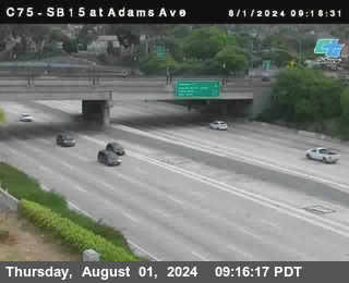 SB 15 at Adams Ave (On Ramp)