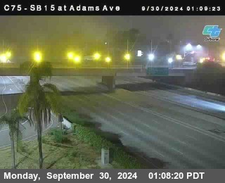 SB 15 at Adams Ave (On Ramp)