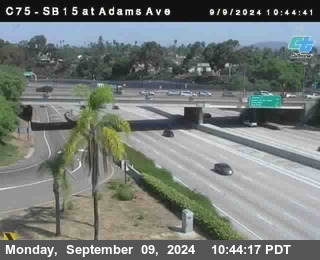 SB 15 at Adams Ave (On Ramp)