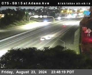 SB 15 at Adams Ave (On Ramp)