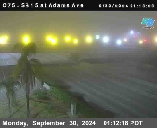 SB 15 at Adams Ave (On Ramp)