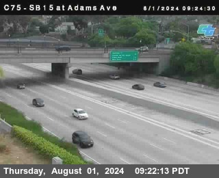 SB 15 at Adams Ave (On Ramp)