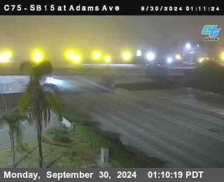 SB 15 at Adams Ave (On Ramp)