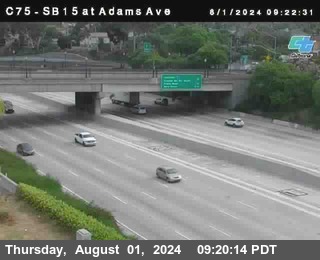 SB 15 at Adams Ave (On Ramp)