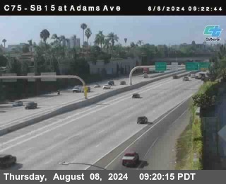 SB 15 at Adams Ave (On Ramp)