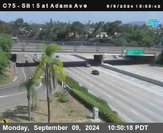 SB 15 at Adams Ave (On Ramp)