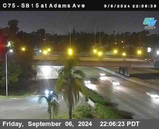 SB 15 at Adams Ave (On Ramp)