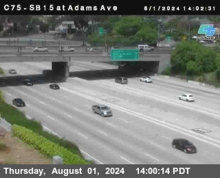 SB 15 at Adams Ave (On Ramp)