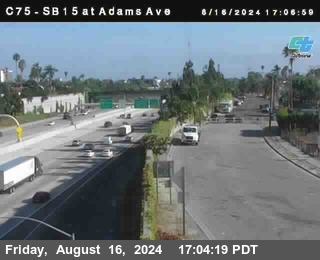 SB 15 at Adams Ave (On Ramp)