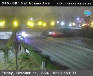 SB 15 at Adams Ave (On Ramp)