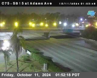 SB 15 at Adams Ave (On Ramp)