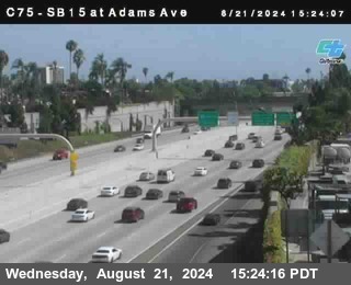 SB 15 at Adams Ave (On Ramp)