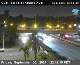 SB 15 at Adams Ave (On Ramp)