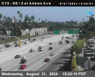 SB 15 at Adams Ave (On Ramp)