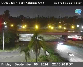 SB 15 at Adams Ave (On Ramp)