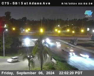 SB 15 at Adams Ave (On Ramp)