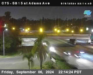 SB 15 at Adams Ave (On Ramp)