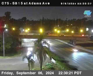 SB 15 at Adams Ave (On Ramp)