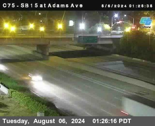 SB 15 at Adams Ave (On Ramp)