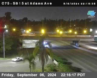 SB 15 at Adams Ave (On Ramp)