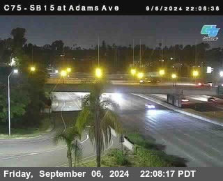 SB 15 at Adams Ave (On Ramp)