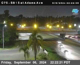 SB 15 at Adams Ave (On Ramp)