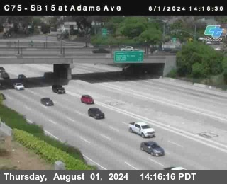 SB 15 at Adams Ave (On Ramp)