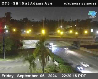 SB 15 at Adams Ave (On Ramp)