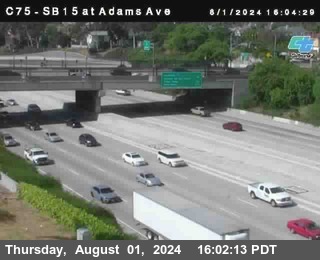 SB 15 at Adams Ave (On Ramp)