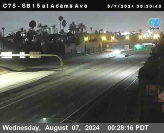 SB 15 at Adams Ave (On Ramp)