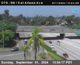 SB 15 at Adams Ave (On Ramp)