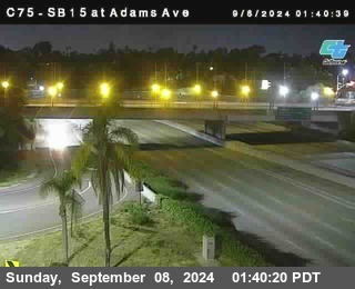 SB 15 at Adams Ave (On Ramp)