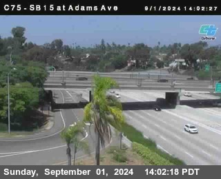 SB 15 at Adams Ave (On Ramp)