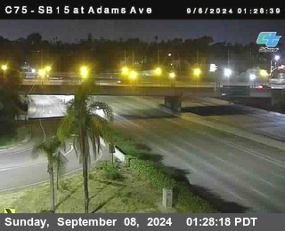 SB 15 at Adams Ave (On Ramp)