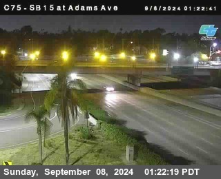 SB 15 at Adams Ave (On Ramp)