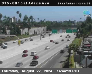 SB 15 at Adams Ave (On Ramp)