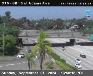 SB 15 at Adams Ave (On Ramp)