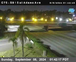 SB 15 at Adams Ave (On Ramp)