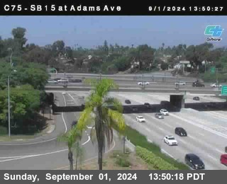 SB 15 at Adams Ave (On Ramp)